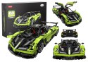 Klocki Konstrukcyjne Auto RC Rastar 1:8 Pagani Huyara BC Zielone 2896 Elementów Klocki Konstrukcyjne Auto RC Rastar 1:8 Pagani Huyara BC Zielone 2896 Elementów