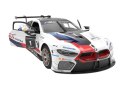 Klocki Konstrukcyjne Auto Rastar RC 1:18 BMW M8 GTE Białe 66 Elementów Klocki Konstrukcyjne Auto Rastar RC 1:18 BMW M8 GTE Białe 66 Elementów