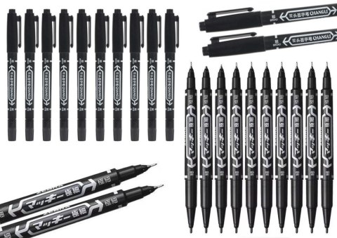 Marker dwustronny cienki Marker dwustronny cienki
