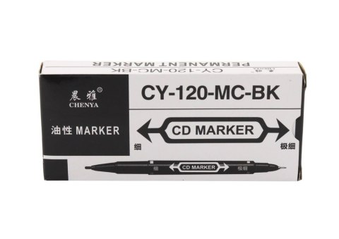 Marker dwustronny cienki Marker dwustronny cienki
