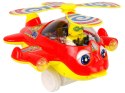 Samolot Pchacz Dzwonek Kij Pilot Czerwony Samolot Pchacz Dzwonek Kij Pilot Czerwony