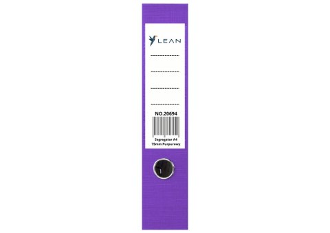Segregator A4 75mm purpurowy Segregator A4 75mm purpurowy