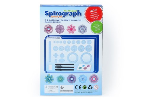 Zestaw Edukacyjny Spirograf Pisaki 27 Elementów Zestaw Edukacyjny Spirograf Pisaki 27 Elementów