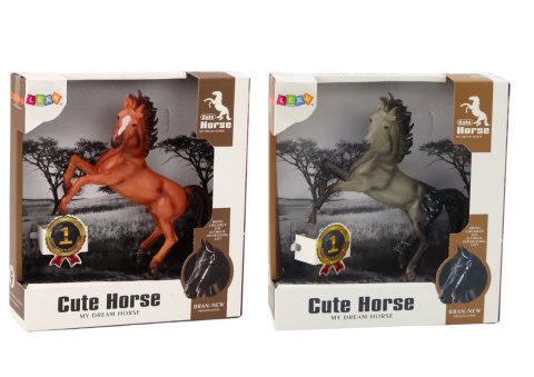 Figurka Konia Brązowy Koń Stojący Stajnia Farma Cute Horse Figurka Konia Brązowy Koń Stojący Stajnia Farma Cute Horse