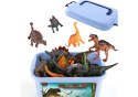 Figurki dinozaurów w walizce 46el Figurki dinozaurów w walizce 46el