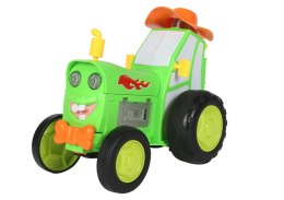 Skaczący traktor RC zielony