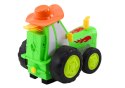 Skaczący traktor RC zielony