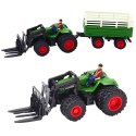 Traktor ośmiokołowy z widłami RC Traktor ośmiokołowy z widłami RC