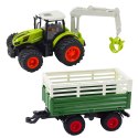 Traktor z podbierakiem i przyczepą RC Traktor z podbierakiem i przyczepą RC