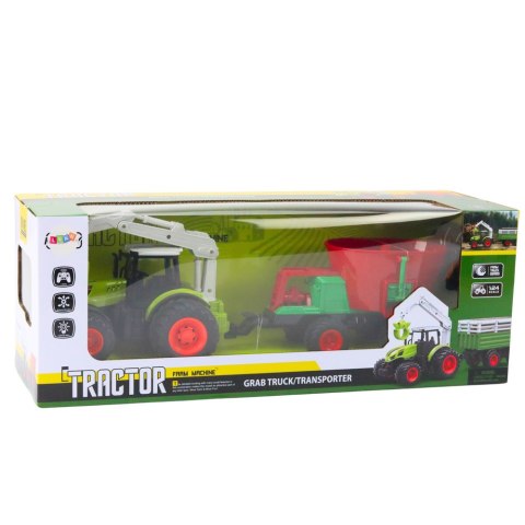 Traktor z rozdrabniarką RC Traktor z rozdrabniarką RC