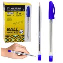 Długopis Z Zatyczką Niebieski Tusz Wkład Końcówka 0.7mm Długopis Z Zatyczką Niebieski Tusz Wkład Końcówka 0.7mm