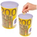 Metalowa Skarbonka Puszka Banknot 200 Euro 16,5 x 12cm Metalowa Skarbonka Puszka Banknot 200 Euro 16,5 x 12cm