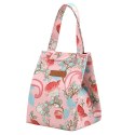 Torba Termiczna Izolacyjna Śniadaniowa Lunch Bag Różowa Kwiaty 25cm Torba Termiczna Izolacyjna Śniadaniowa Lunch Bag Różowa Kwiaty 25cm