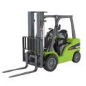 Wózek Widłowy Metalowy Ruchome Widły Huina Zielony 1:50 Wózek Widłowy Metalowy Ruchome Widły Huina Zielony 1:50