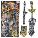 Zestaw Rycerski Gladiator Miecz Ochraniacze Pas Zdobione Zestaw Rycerski Gladiator Miecz Ochraniacze Pas Zdobione