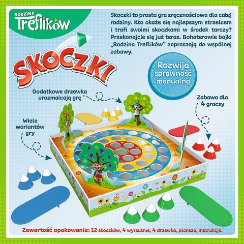Gra Skoczki Rodzina Treflików 01905 Gra Skoczki Rodzina Treflików 01905