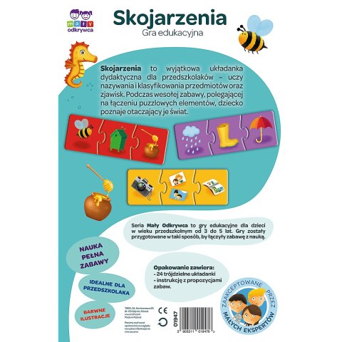 Gra Skojarzenia z Serii Mały Odkrywca 01947 Gra Skojarzenia z Serii Mały Odkrywca 01947