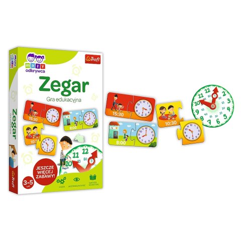Gra Zegar z Serii Mały Odkrywca 01948 Gra Zegar z Serii Mały Odkrywca 01948