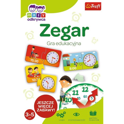 Gra Zegar z Serii Mały Odkrywca 01948 Gra Zegar z Serii Mały Odkrywca 01948
