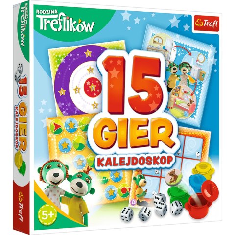 Kalejdoskop 15 gier Rodzina Treflików 01922