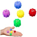Kości Do Gry W Gonggi Hacele Gra Zręcznościowa Squid Games 5szt Kości Do Gry W Gonggi Hacele Gra Zręcznościowa Squid Games 5szt