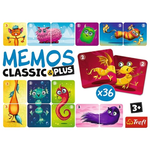Memos Classic i Plus, Cute Monsters 02273 Memos Classic i Plus, Cute Monsters 02273