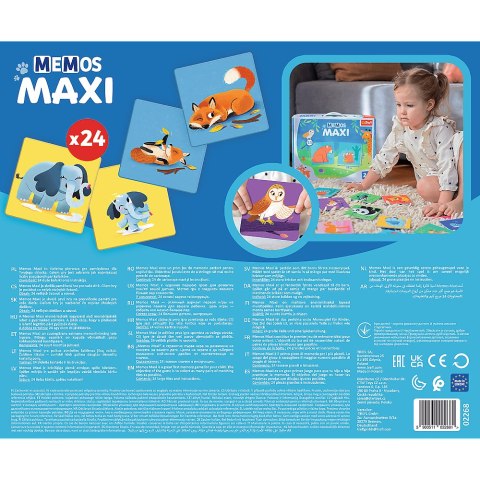 Memos Maxi Zwierzęta i ich dzieci 02268 Memos Maxi Zwierzęta i ich dzieci 02268
