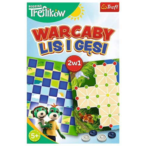Warcaby, lis i gęsi 02301 Warcaby, lis i gęsi 02301