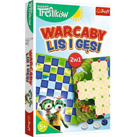 Warcaby, lis i gęsi 02301 Warcaby, lis i gęsi 02301