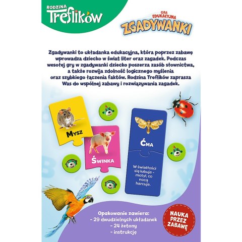 Zgadywanki - Rodzina Treflików 02338 Zgadywanki - Rodzina Treflików 02338