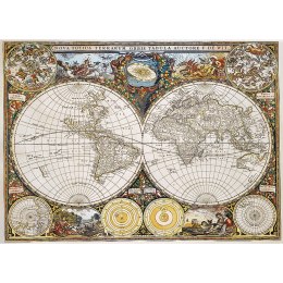 1000 Puzzle Drewniane - Antyczna mapa świata 20144