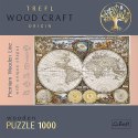 1000 Puzzle Drewniane - Antyczna mapa świata 20144