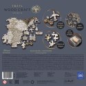 1000 Puzzle Drewniane - Antyczna mapa świata 20144