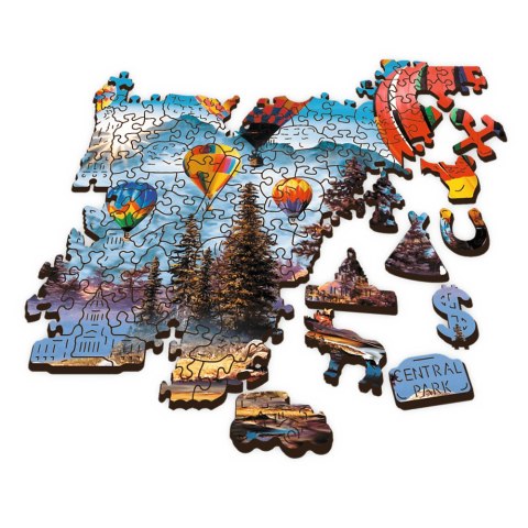 1000 Puzzle Drewniane - Kolorowe balony 20143 1000 Puzzle Drewniane - Kolorowe balony 20143