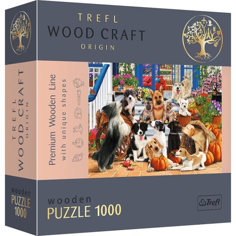 1000 Puzzle Drewniane - Psia przyjaźń 20149 1000 Puzzle Drewniane - Psia przyjaźń 20149