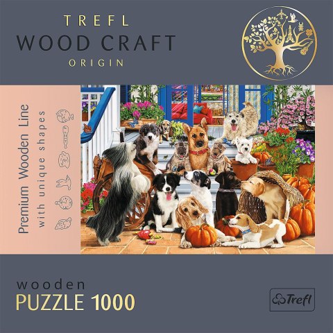 1000 Puzzle Drewniane - Psia przyjaźń 20149 1000 Puzzle Drewniane - Psia przyjaźń 20149