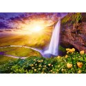 10756 "1000 UFT - Romantic Sunset: Seljalandsfoss Waterfall, Iceland" / MGL FSC Mix 70% 10756