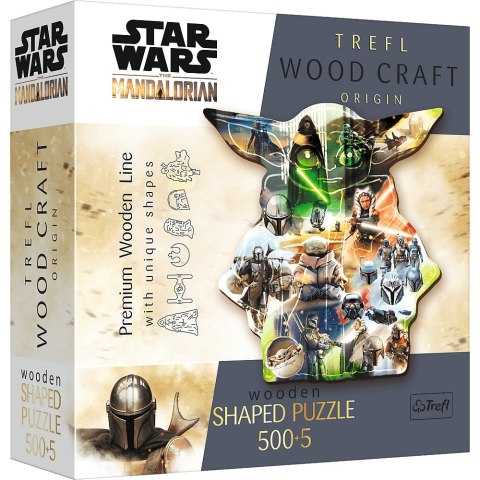 20169 "Puzzle Drewniane Konturowe - Tajemniczy Grogu" / Lucasfilm Star Wars The Mandalorian 20169