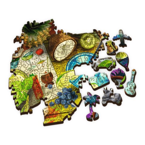 500+1 Puzzle Drewniane - Kolorowe koktajle 20154 500+1 Puzzle Drewniane - Kolorowe koktajle 20154