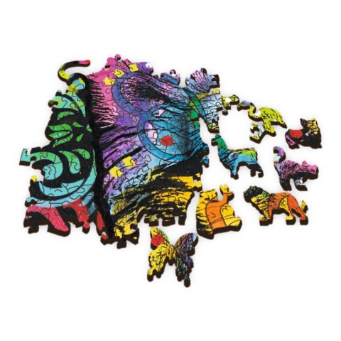 500+1 Puzzle Drewniane - Kolorowy szczeniak 20160 500+1 Puzzle Drewniane - Kolorowy szczeniak 20160