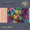 500+1 Puzzle Drewniane - Kolorowy szczeniak 20160
