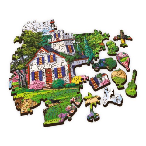 500+1 Puzzle Drewniane - Letnia przystań 20161 500+1 Puzzle Drewniane - Letnia przystań 20161