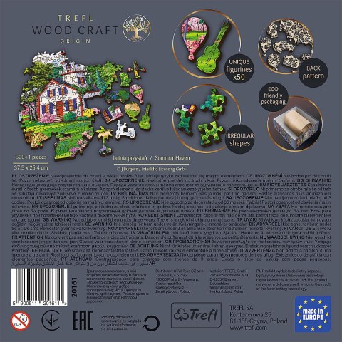 500+1 Puzzle Drewniane - Letnia przystań 20161 500+1 Puzzle Drewniane - Letnia przystań 20161
