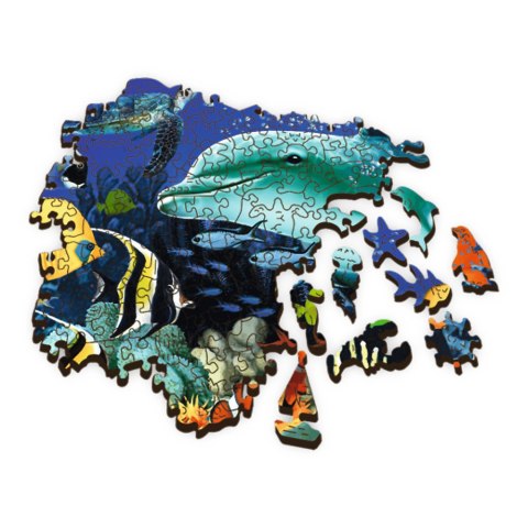500+1 Puzzle Drewniane - Morskie życie 20153 500+1 Puzzle Drewniane - Morskie życie 20153