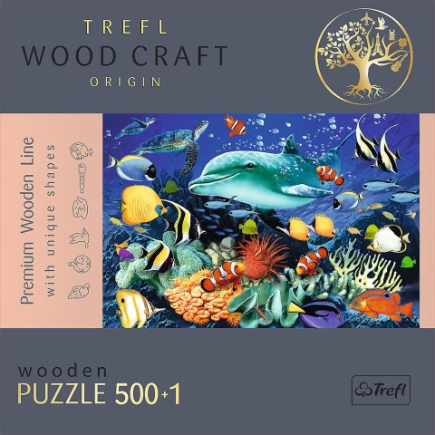500+1 Puzzle Drewniane - Morskie życie 20153 500+1 Puzzle Drewniane - Morskie życie 20153
