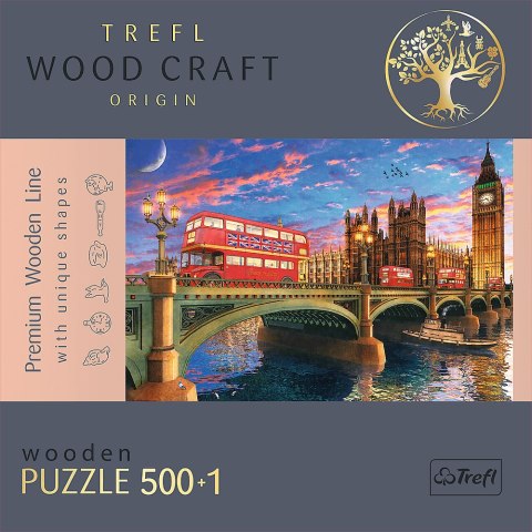 500+1 Puzzle Drewniane - Pałac Westminsterski, Big Ben, Londyn 20155 500+1 Puzzle Drewniane - Pałac Westminsterski, Big Ben, Londyn 20155