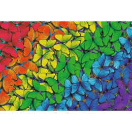 500+1 Puzzle Drewniane - Tęczowe motyle 20159
