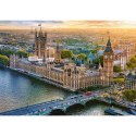 PUZZLE TREFL PRIME UFT 1000 - Cityscape przedstawiające widok na Pałac Westminsterski 10705