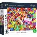 PUZZLE TREFL PRIME UFT 1000 - Color Splash z kolorowymi słodyczami 10701