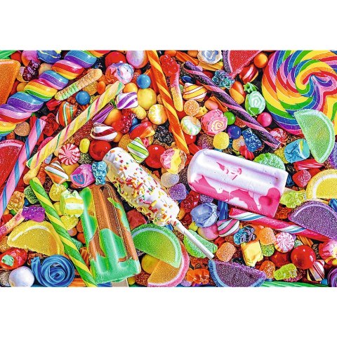 PUZZLE TREFL PRIME UFT 1000 - Color Splash z kolorowymi słodyczami 10701 PUZZLE TREFL PRIME UFT 1000 - Color Splash z kolorowymi słodyczami 10701
